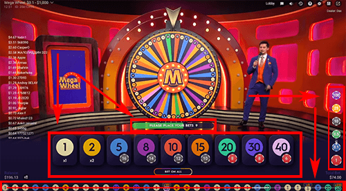 Mega Wheel | Speel Mega Wheel in het best Live Casino
