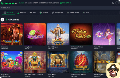 Nationalbet casino spellen