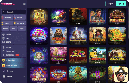 Boomsbet casino app