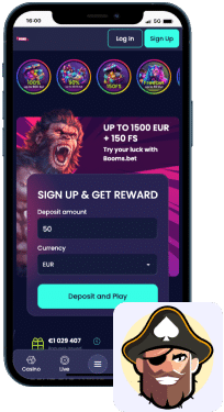 Boomsbet casino app