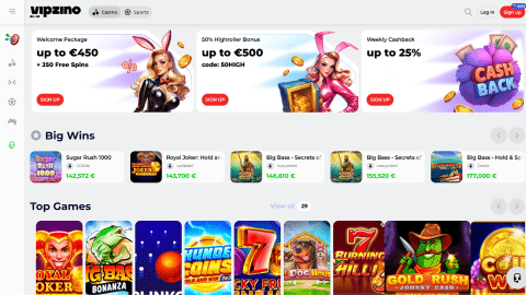 VIPzino casino Nederland