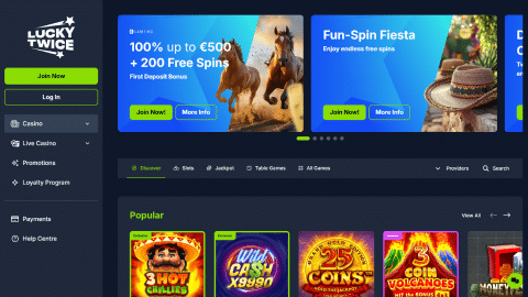 LuckyTwice casino Nederland