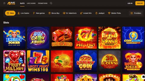 Slot Lair games