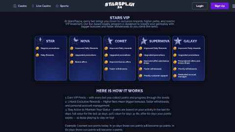 Stars Play 24 review