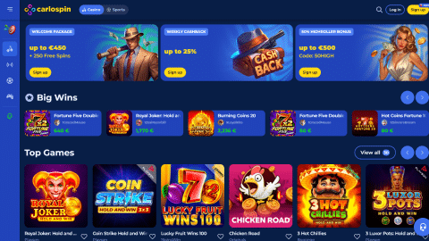 Carlo spin casino Nederland