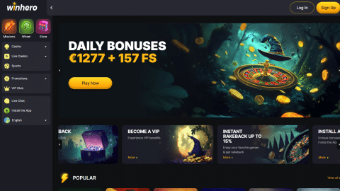 Winhero casino Nederland