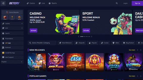 Betory casino Nederland