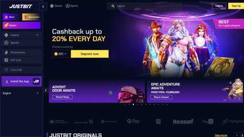 Justbit casino Nederland