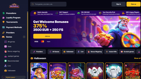 Win Olympia casino Nederland