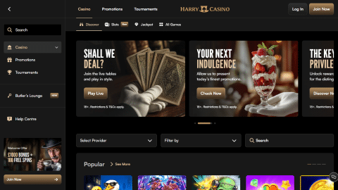 Harry casino Nederland