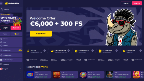 Spinorhino casino Nederland