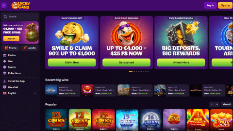 Luckygans casino Nederland