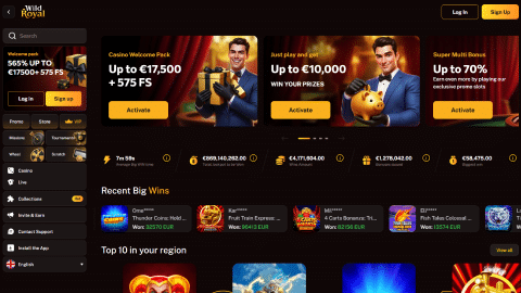 Wild Royal casino Nederland