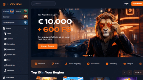 Lucky Lion casino Nederland
